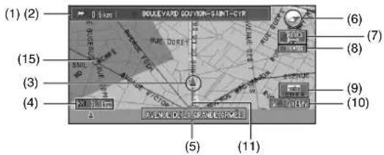PIONEER CNDV30 - Mode carte - 1