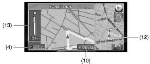 PIONEER CNDV30 - Carte agrandie de l'intersection - 1