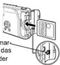 OLYMPUS Camedia C120 - EINLEGEN EINER KARTE (SmartMedia) - 2