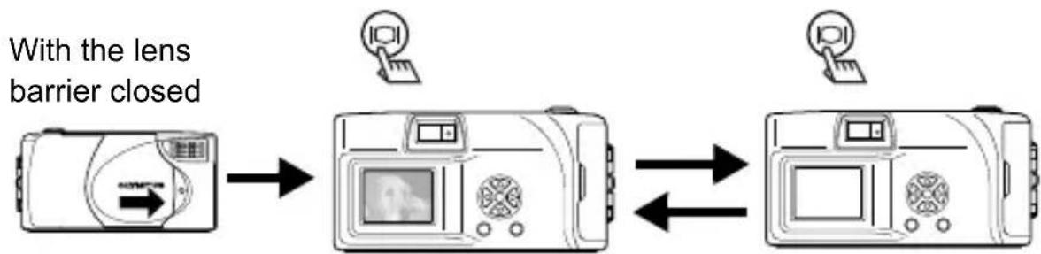 OLYMPUS Camedia C120 - When playing back pictures on the camera - 1