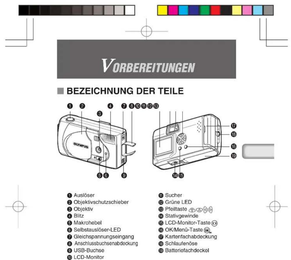 OLYMPUS Camedia D370 - TECHNISCHE DATEN 30 - 5
