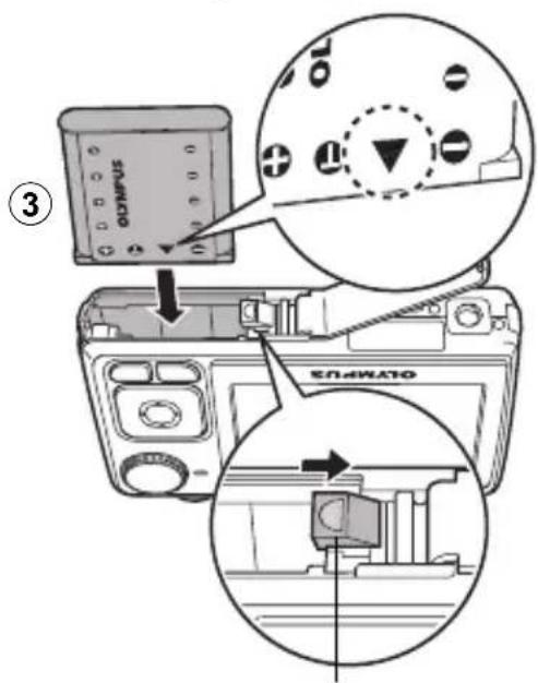 OLYMPUS X795 - Prepare the battery - 4