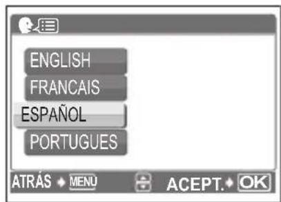 OLYMPUS X795 - Ajuste el idioma - 6