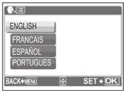 OLYMPUS X795 - Set the language - 7