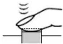 OLYMPUS Camedia D395 - Press the shutter button gently (halfway) to adjust the focus. - 1
