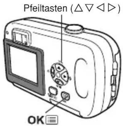 OLYMPUS Camedia D395 - Auswählen einer Sprache - 2