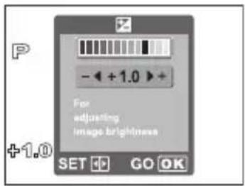 OLYMPUS X710 - Exposure Compensation Mode - 1
