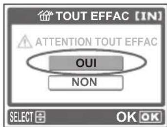 OLYMPUS X710 - Effacement de toutes les photos - 2
