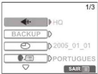 OLYMPUS X710 - Menu - 1