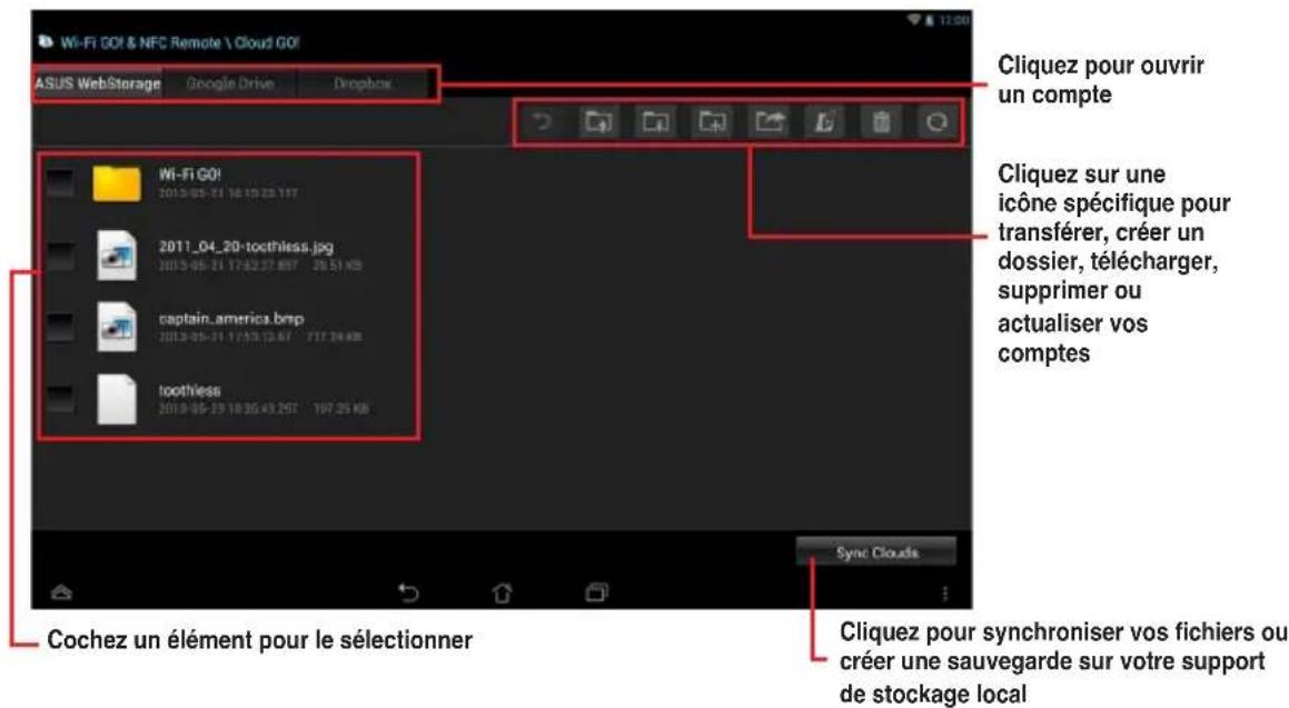 ASUS RAMPAGE IV BLACK EDITION - Utiliser Cloud GO! sur votre apparéil mobile - 2