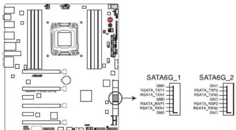 ASUS RAMPAGE IV BLACK EDITION - Connecteurs internes - 1