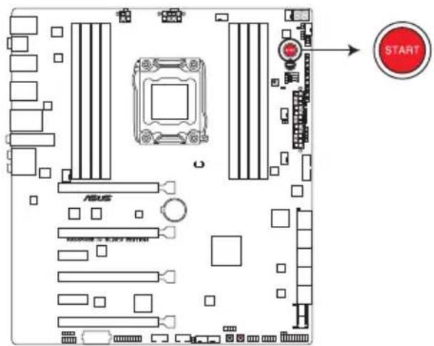 ASUS RAMPAGE IV BLACK EDITION - Témoin d'alimentation - 1