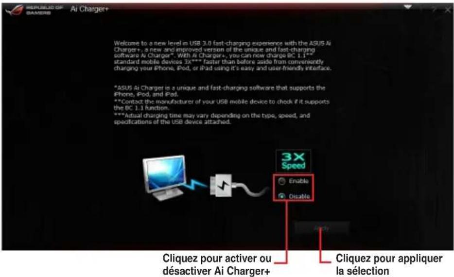 ASUS RAMPAGE IV BLACK EDITION - Écran Ai Charger+ - 1