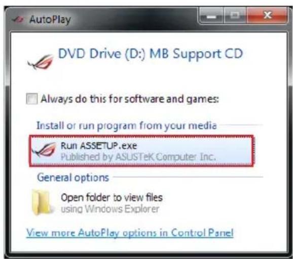 ASUS RAMPAGE IV BLACK EDITION - Lancer le DVD de support - 2