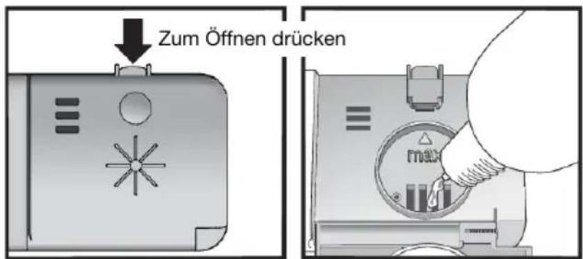 Pelgrim GVW360XL - Klarspülerauffüllen - 1