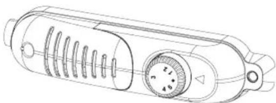 Pelgrim PKVS2088 - Setting the thermostat - 1