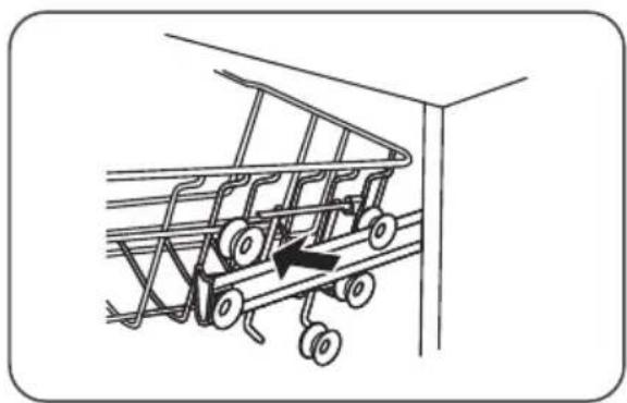 Pelgrim GVW240LS - Réglage du panier supérieur type 1 (en fonction du modèle) - 2