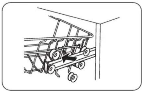 Pelgrim GVW240LS - Einstellen des Oberkorbs Typ 1 (abhängig vom Modell) - 2