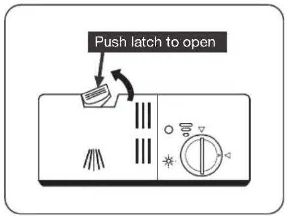 Pelgrim GVW240LS - Filling the detergent dispenser - 1