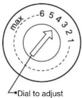 Pelgrim GVW240LS - Adjusting the rinse aid reservoir - 1
