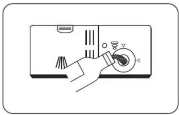 Pelgrim GVW240LS - Remplissage du réservoir de liquide de rinçage - 2