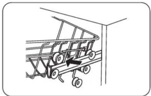 Pelgrim GVW220L - Réglage du panier supérieur type 1 (en fonction du modèle) - 2