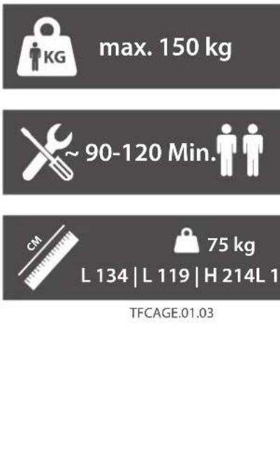 TAURUS Power Cage Premium - Notice de montage et mode d'emploi - 5