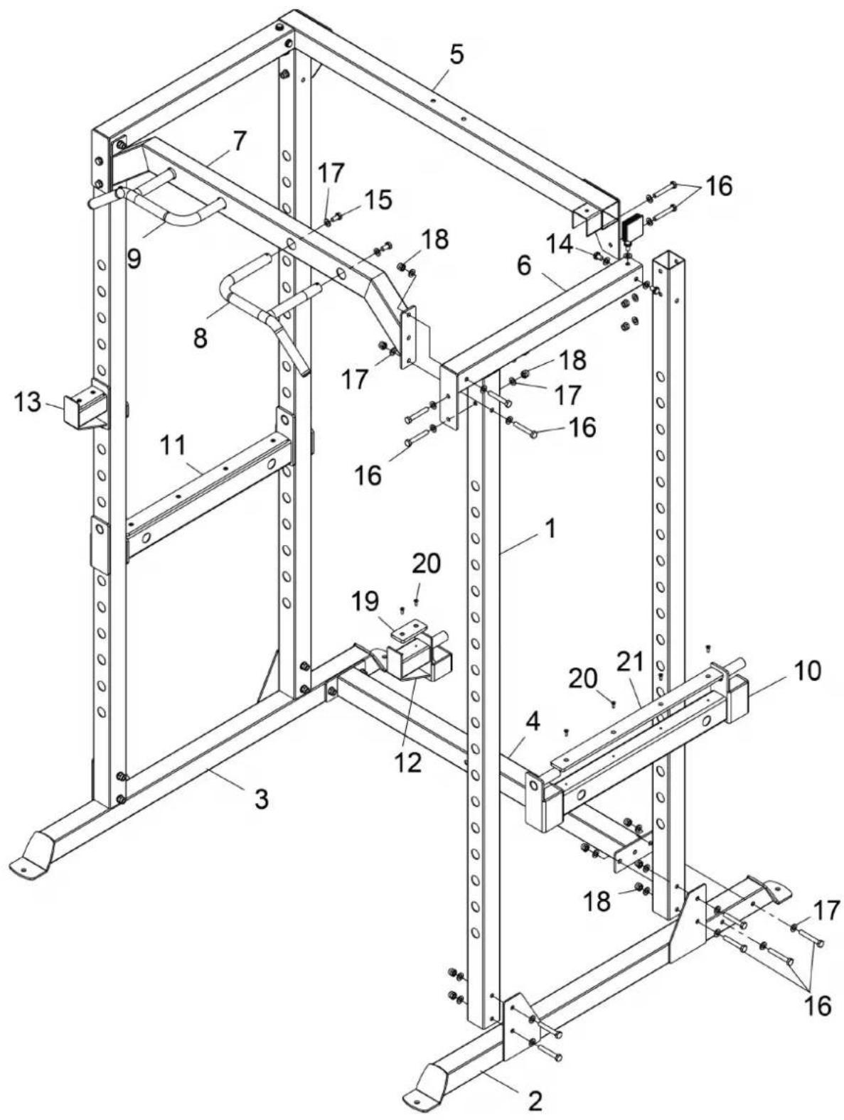 TAURUS Power Cage Premium - Vue éclatée: Power Cage Premium - 1