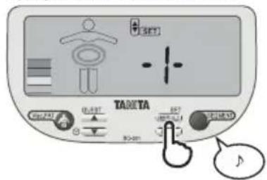 TANITA InnerScan V - Sélectionnez un chiffre personnel - 2