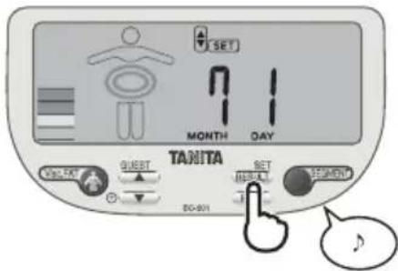 TANITA InnerScan V - Set Minute - 8