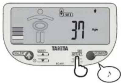 TANITA InnerScan V - Select Female or Male - 4