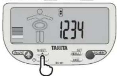 TANITA InnerScan V - Select a number - 1
