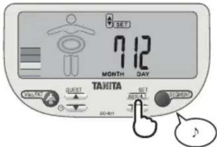 TANITA InnerScan V - Set Minute - 9