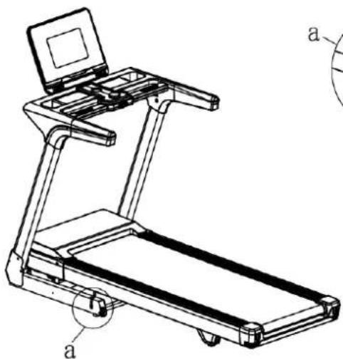 Cardiostrong TX50 - Étape 5 : détachment de la deuxième sécurité de transport - 1