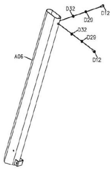 Cardiostrong TX50 - Vue éclatée - 2