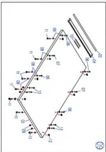 Cardiostrong TR30 - Vue éclatée - 10