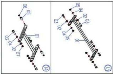 Cardiostrong TR30 - Vue éclatée - 11