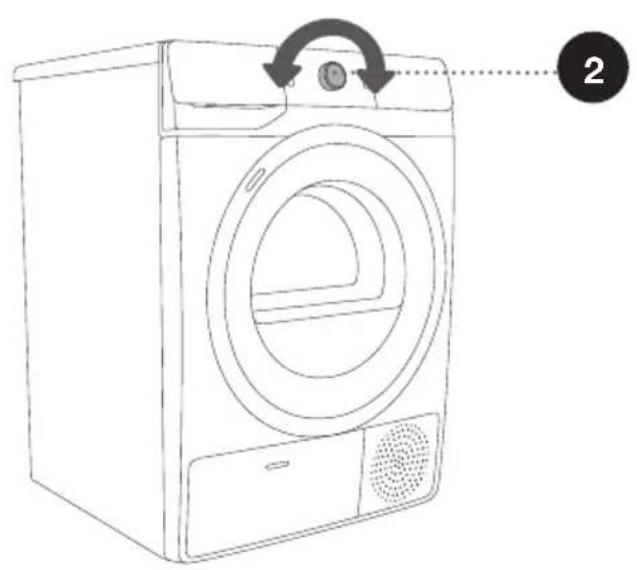 HISENSE DHGE901 - ÉTAPE 3: SELECTION DU PROGRAMME DE SÉCHAGE - 2