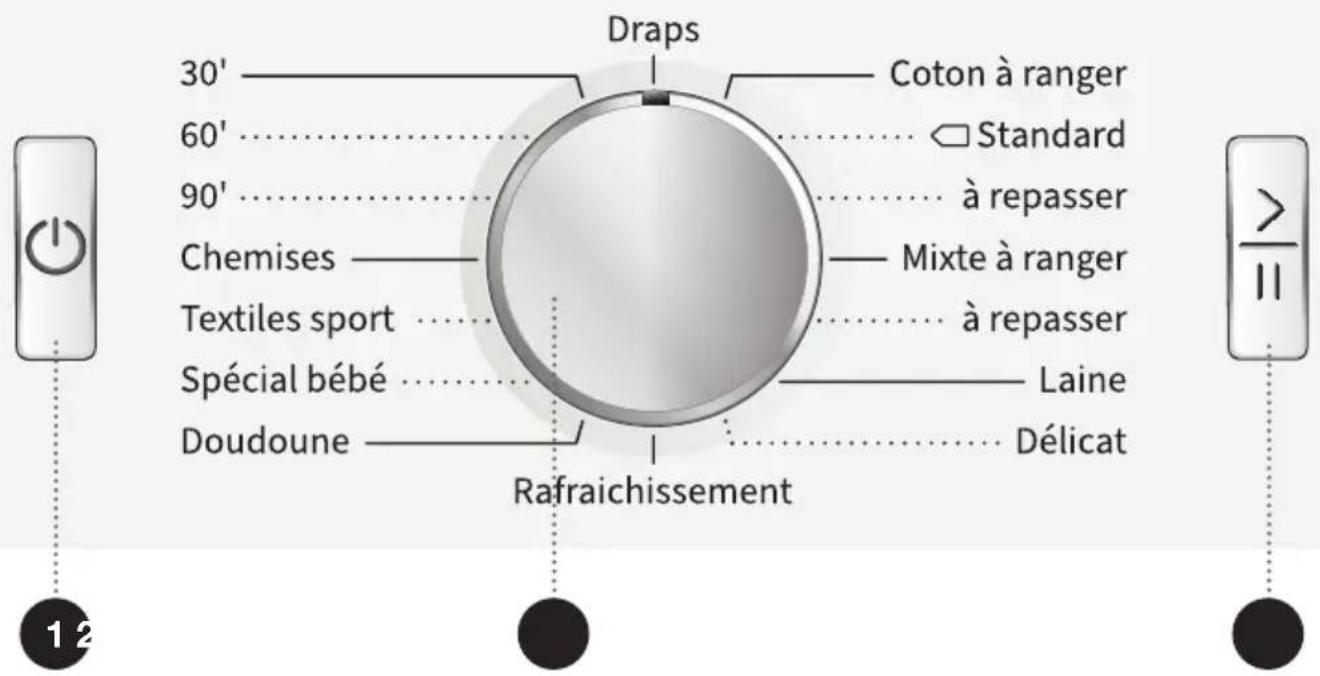 HISENSE DHGE901 - BANDEAU DE COMMANDES - 1