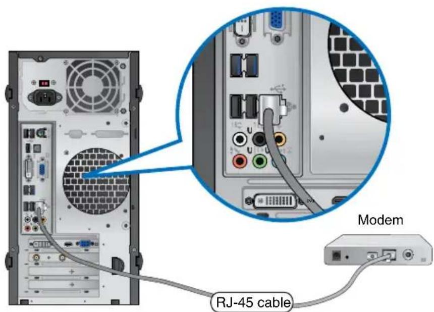 ASUS BM1645 - Connexion via un modem cable/ADSL - 2