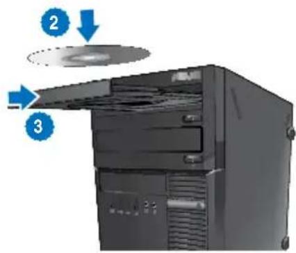 ASUS BM1645 - Optik sürucüyü kullanma (yalnizca.Sectioni modellerde) - 2
