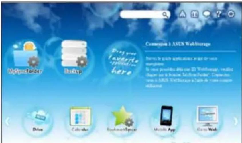ASUS BM1645 - Demarrer Webstorage - 2