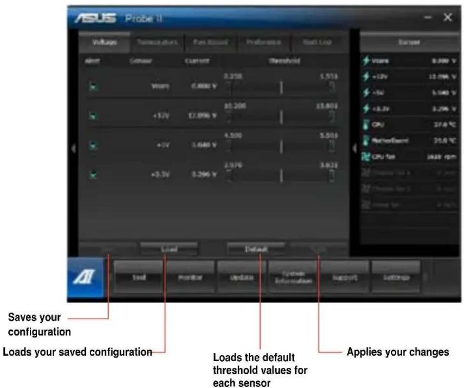 ASUS BM1645 - To configure Probe II: - 1