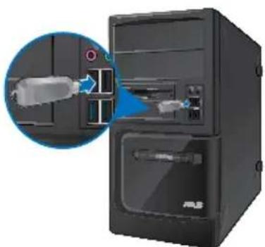 ASUS BM1645 - Iopknoyehne USB-hakonntela - 2