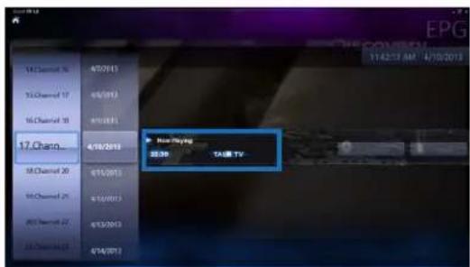 ASUS ET1612IUKS - Utilizar la Guía programas de entrenimiento (EPG, Entertainment Program Guide) - 1