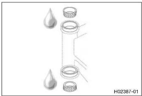 HUSQVARNA FE 450 (2020) - Graisser le palier de la tête de direction - 1