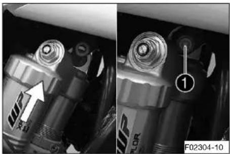 HUSQVARNA FE 450 (2020) - Monter l'amortisseur - 1