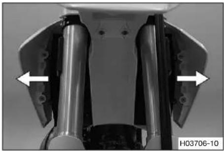 HUSQVARNA TE 300i (2020) - TRAVAUX D'ENTRETIEN SUR LA PARTIE-CYCLE - 1