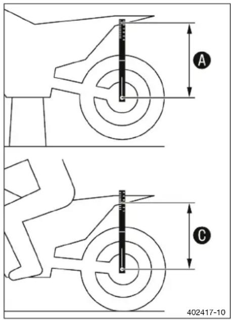 HUSQVARNA TE 300i (2020) - Vérifier l'enforcement en charge de l'amortisseur - 1
