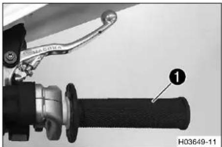 HUSQVARNA TE 300i (2020) - Poignée des gaz - 1